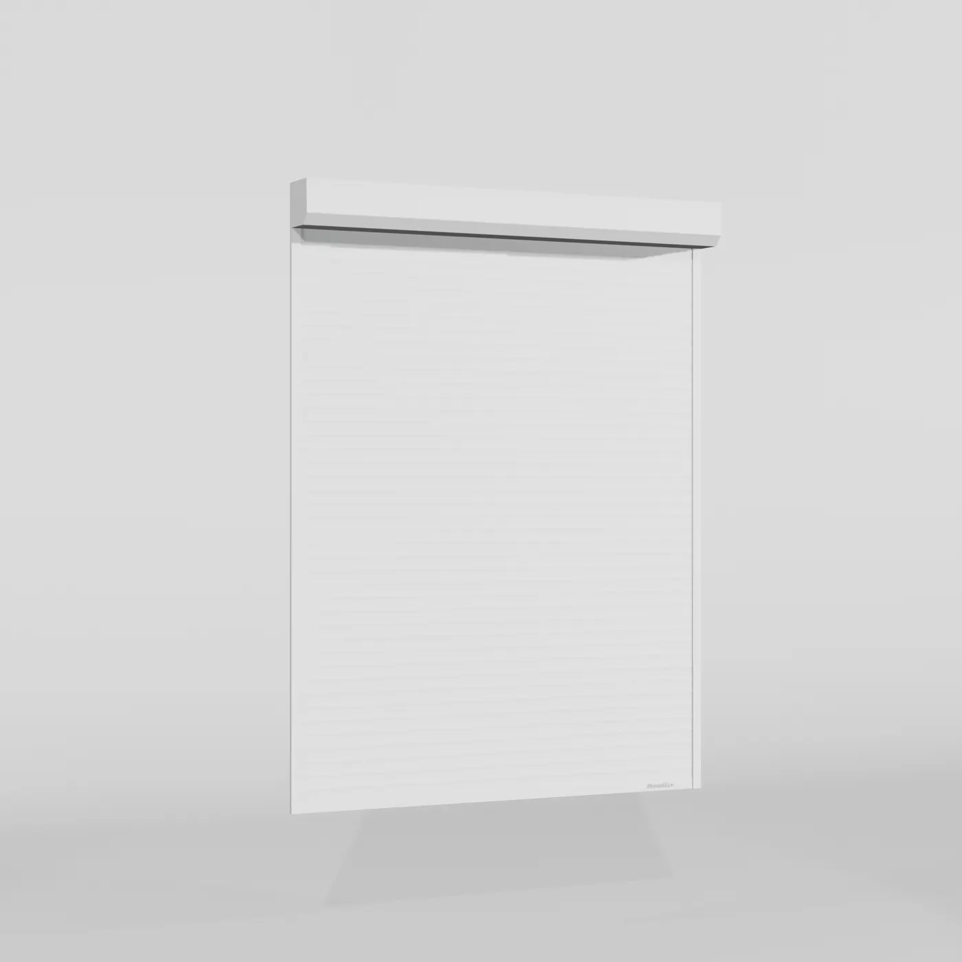Рольставни DoorHan 2500х1200 цвета RAL 9003 (белый) взломостойкие с автоматикой
