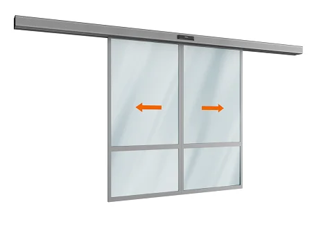 Автоматические раздвижные двери Дорхан