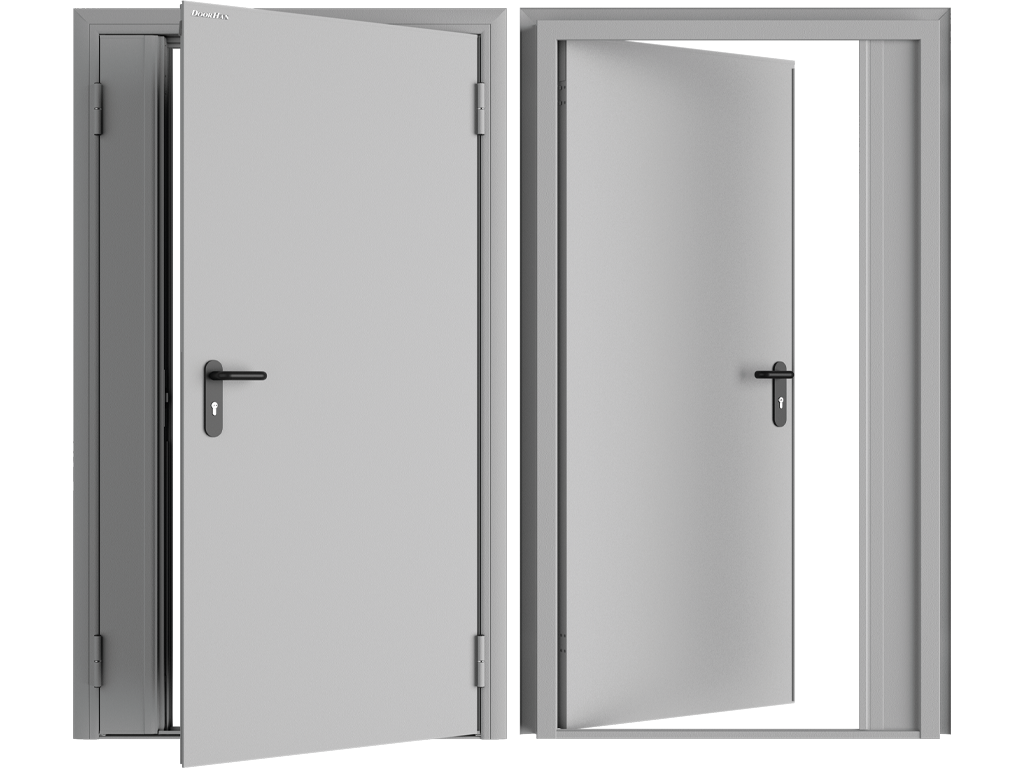 Технические двустворчатые двери